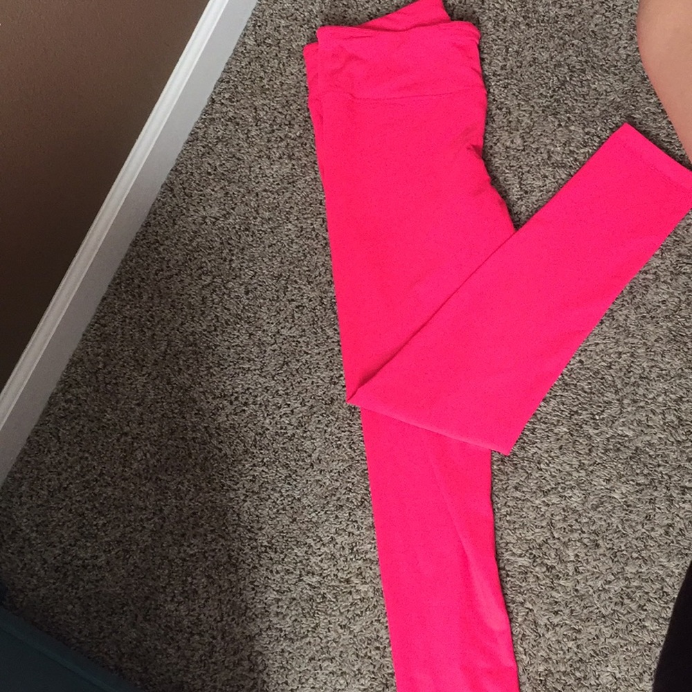 Hot Pink long leggings